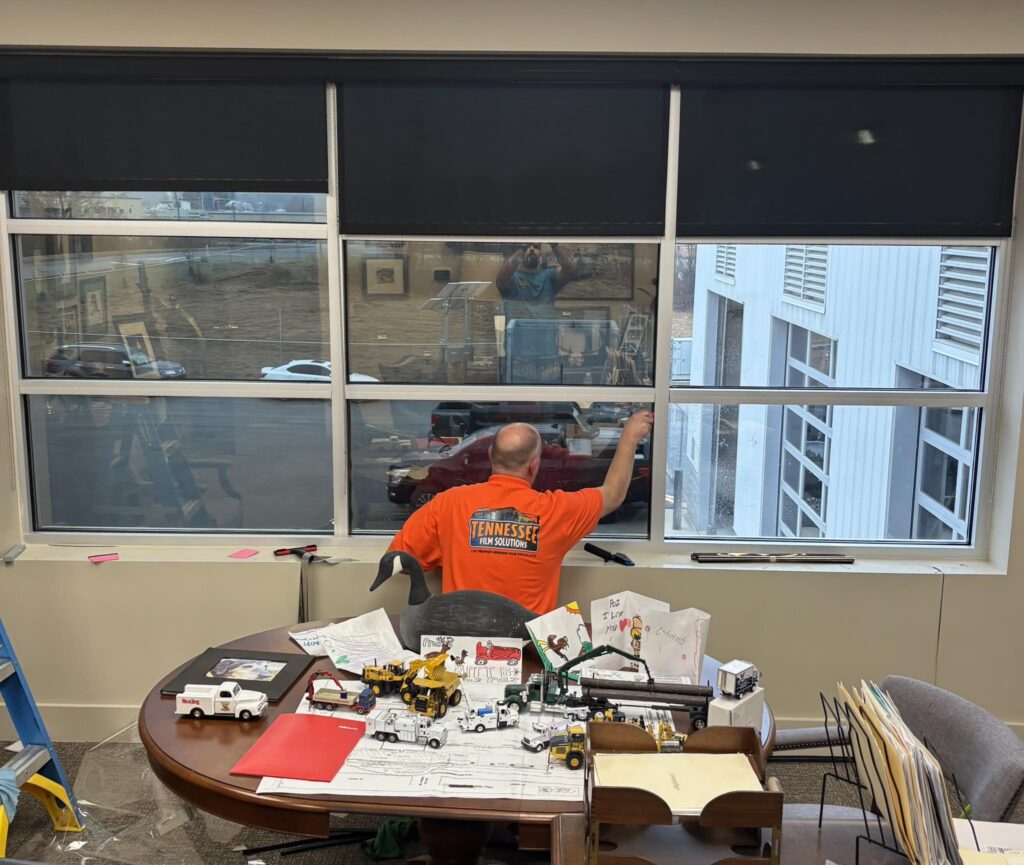Commercial window tinting
